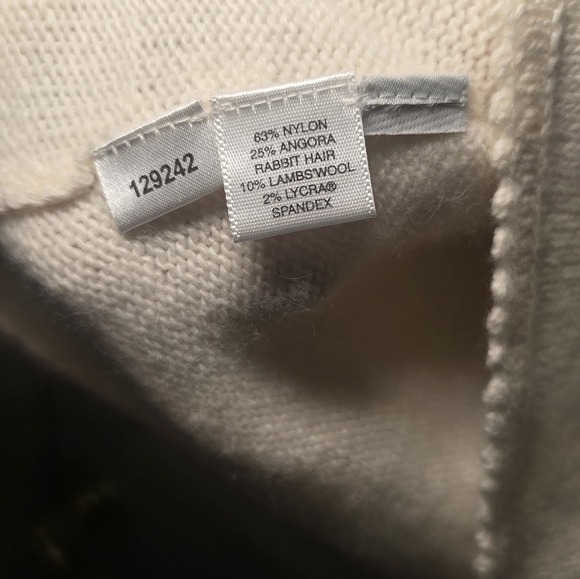 Angora rabbit hair blend Ann Taylor Cardigan - Picture 3 of 4